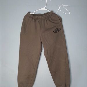 Kids Brown Jogger Pants